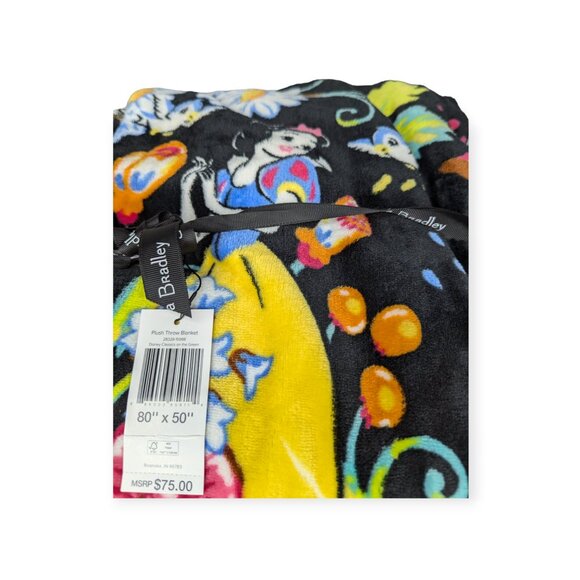 Vera Bradley X Disney Classics on the Green 80" x 50" Soft Fleece Throw - Picture 5 of 8